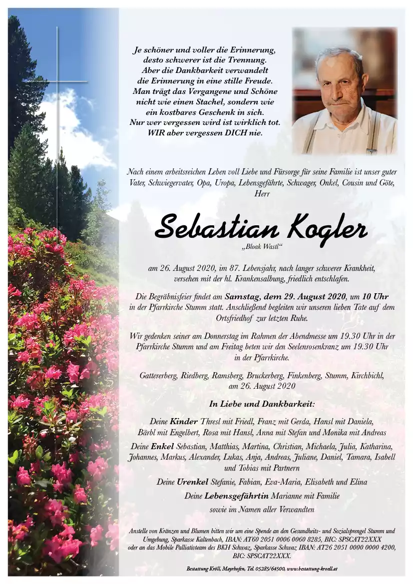 Parte von Sebastian Kogler